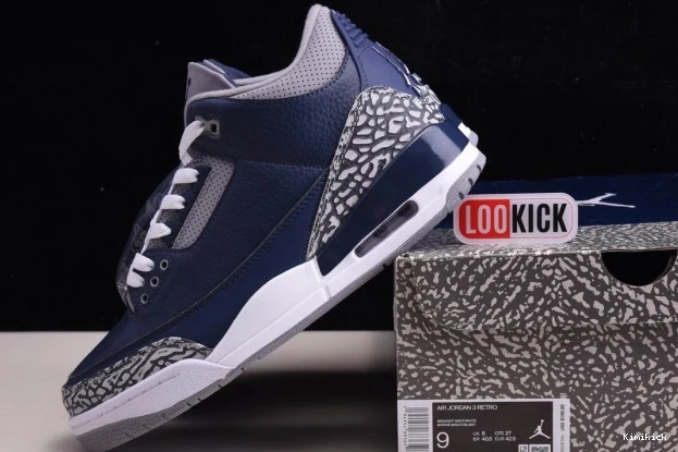NAVYCT8532- 957 Affordable MIDNIGHT AIR JORDAN 3 0521